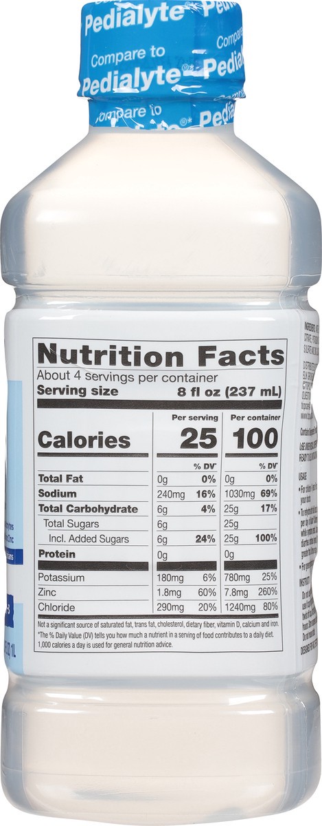 slide 6 of 9, Topcare Ped Electrolyte Unflvd, 33.8 oz