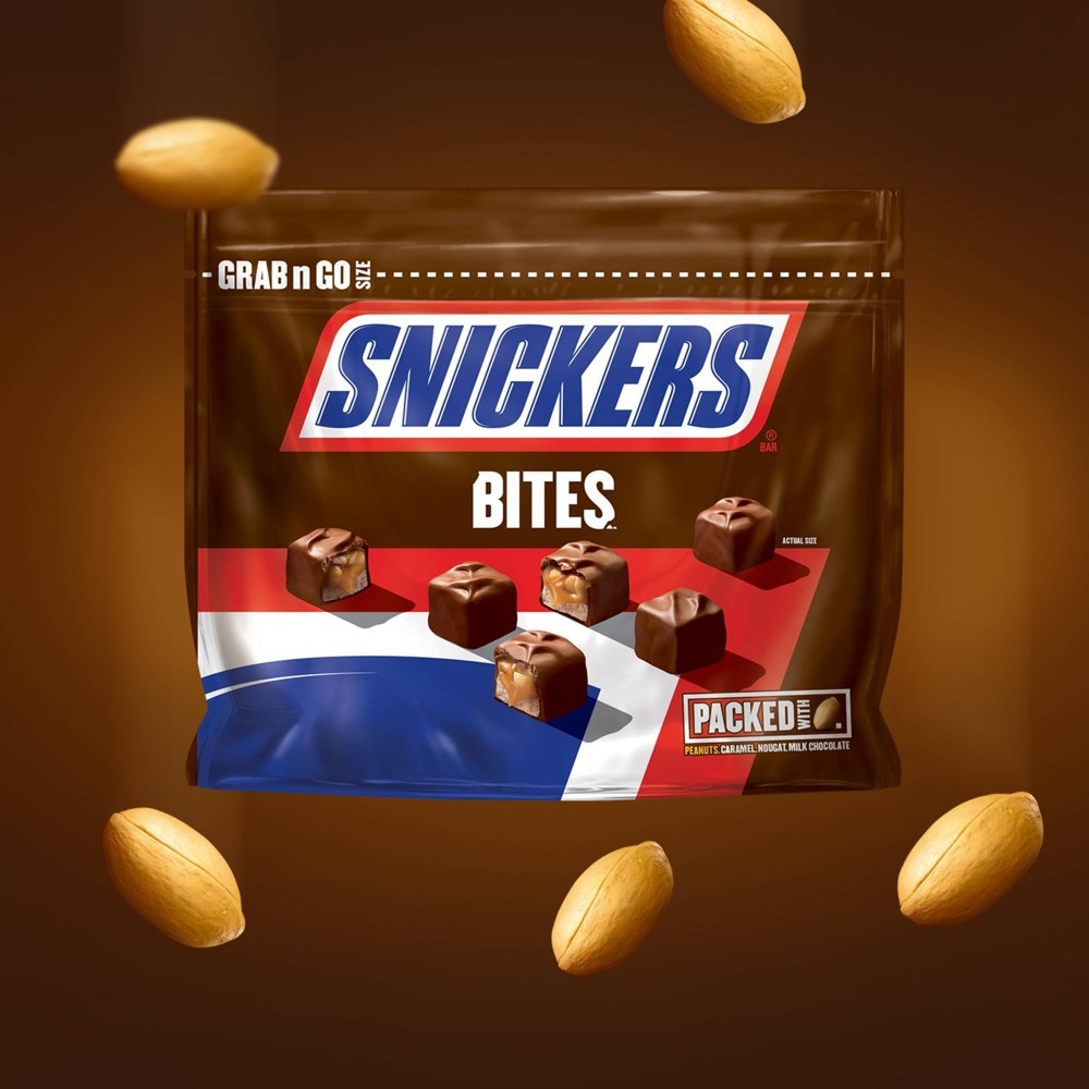 slide 3 of 5, Snickers Bites Grab n Go, 4.7 oz