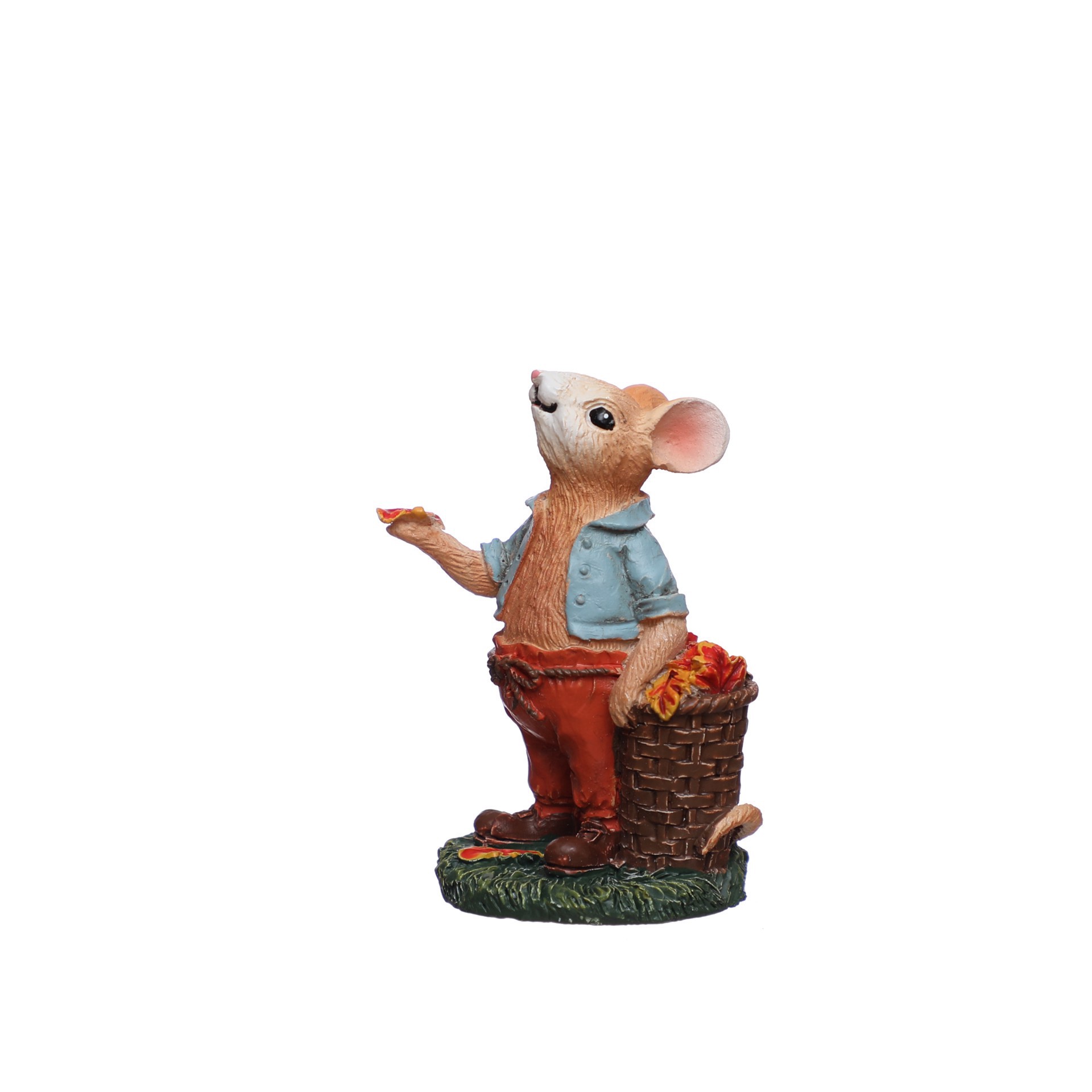 slide 2 of 3, Mini Mouse With Leaf Basket By Ashland, 1.5 in x 1.5 in x 2.25 in