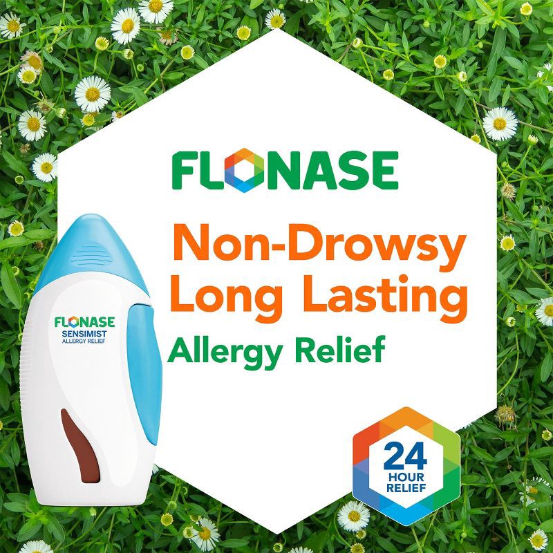 slide 4 of 14, Flonase Sensimist 24-Hour Allergy Relief Nasal Spray - Fluticasone Furoate - 0.2 fl oz, 0.2 fl oz