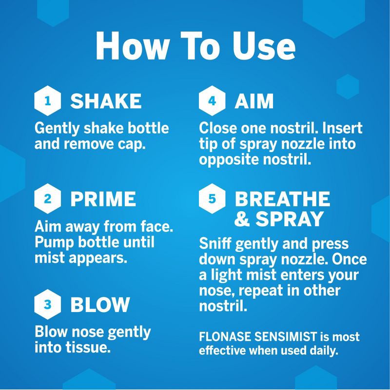 slide 7 of 14, Flonase Sensimist 24-Hour Allergy Relief Nasal Spray - Fluticasone Furoate - 0.2 fl oz, 0.2 fl oz