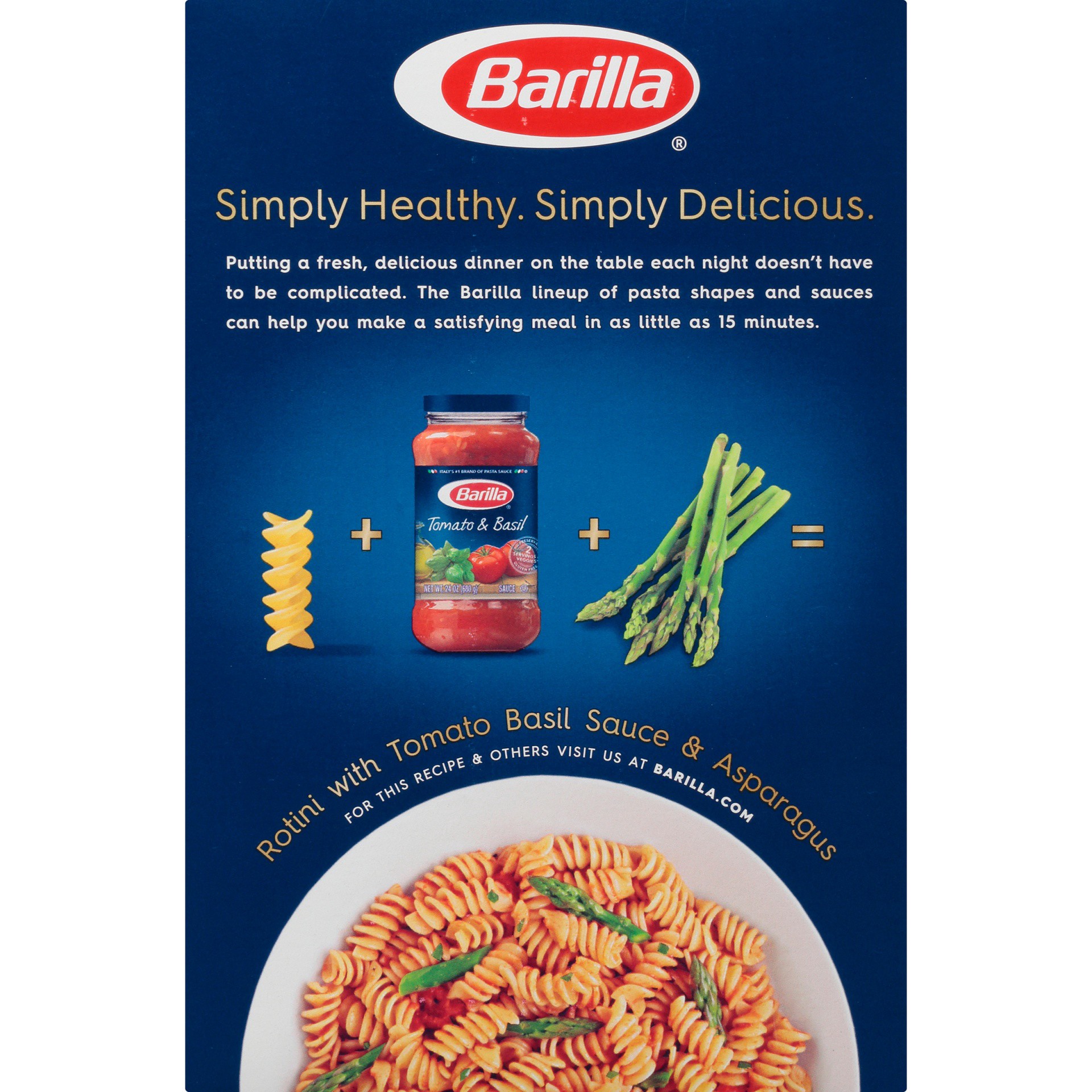 slide 8 of 8, Barilla Rotini Pasta, 16 oz