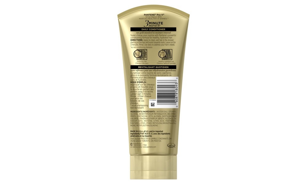 slide 3 of 6, Pantene Pro-V moisture renew conditioner, 6 oz