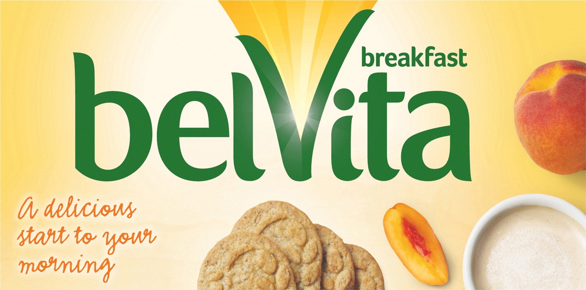 slide 7 of 8, belVita Breakfast Biscuits, Golden Oat Flavor, 8 Packs (4 Biscuits Per Pack), 14.08 oz; 8 ct