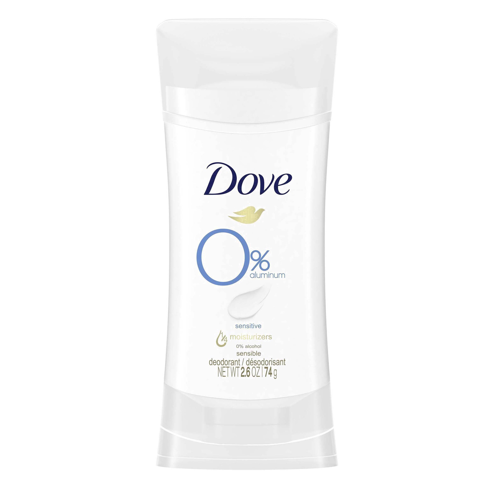 slide 79 of 81, Dove 0% Aluminum Deodorant Stick Sensitive, 2.6 oz1 Count, 2.6 oz