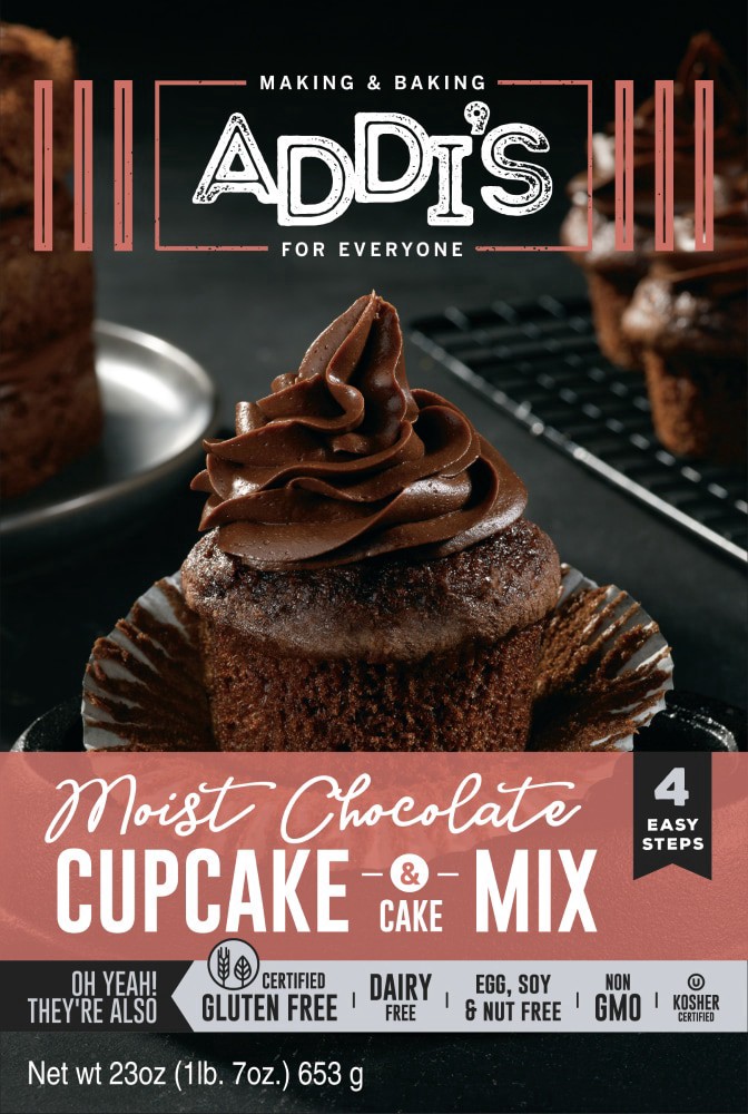 slide 2 of 3, Addi's Moist Chocolate Cupcake & Cake Mix, 23 oz