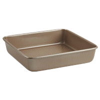 slide 3 of 5, Grand Gourmet Professional Square Cake Pan, 9", 9 in