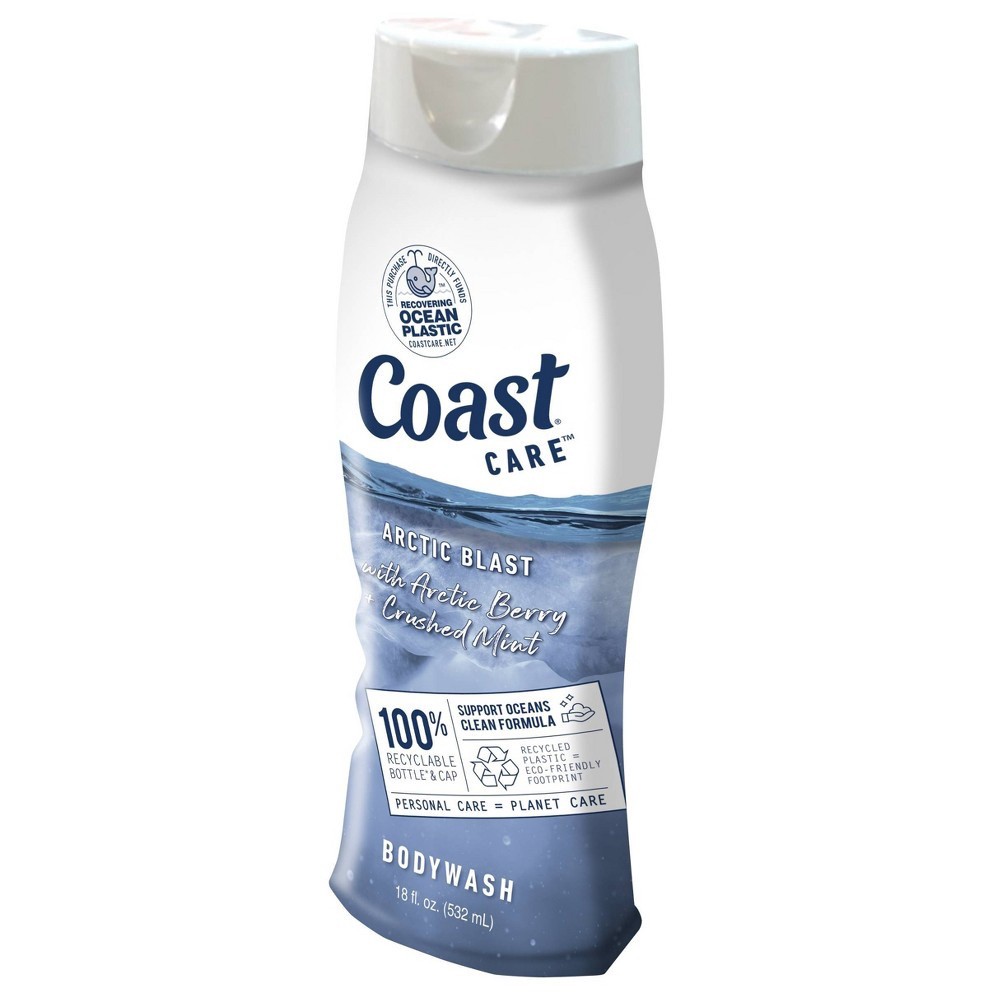 slide 3 of 4, Coast Care Body Wash Arctic Blast, 18 fl oz