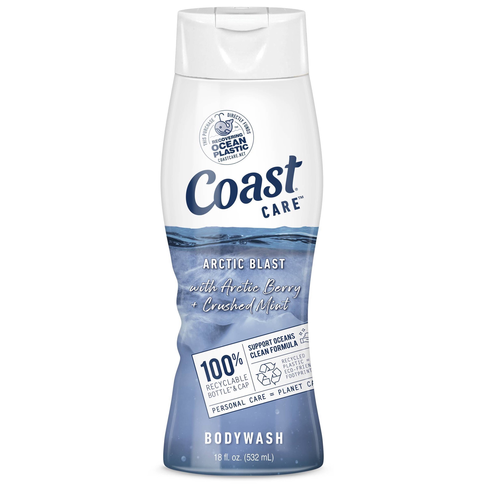 slide 1 of 4, Coast Care Body Wash Arctic Blast, 18 fl oz