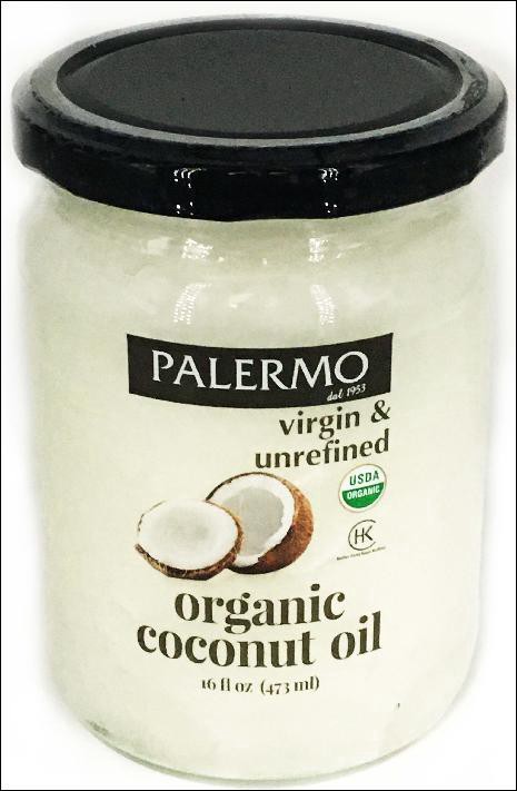 slide 1 of 1, Palermo Organic Coconut Oil, 16 oz