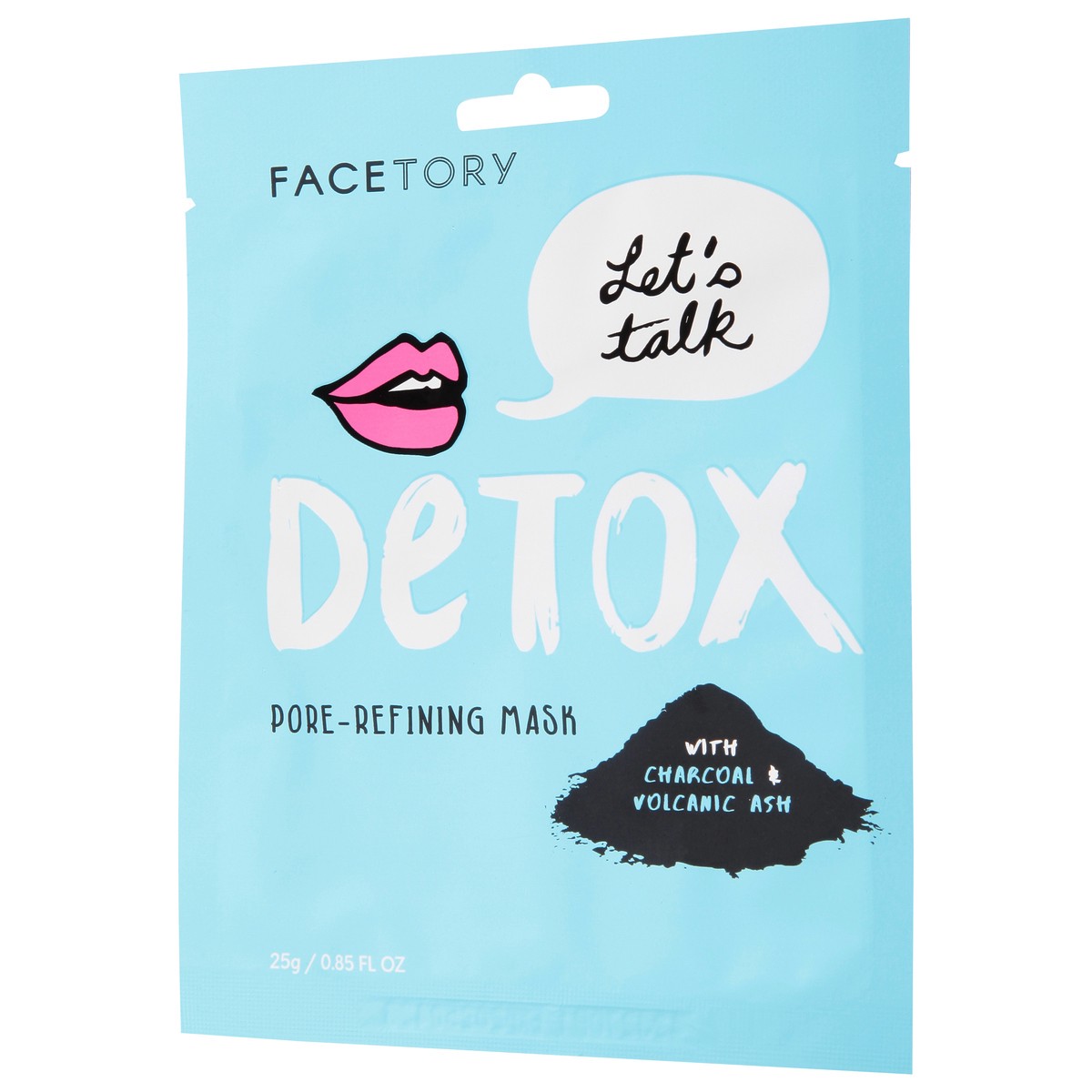 slide 10 of 12, FaceTory Detox Pore-Refining Mask with Charcoal & Volcanic Ash 0.85 fl oz, 0.85 fl oz