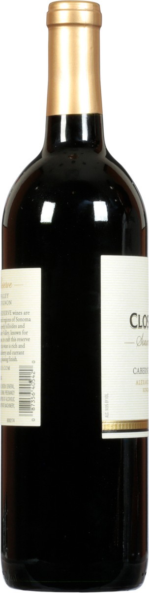 slide 3 of 9, Clos du Bois Alexander Valley Cabernet Sauvignon Red Wine - 750ml Bottle, 750 ml