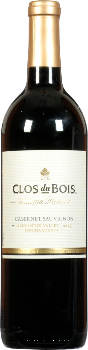 slide 7 of 9, Clos du Bois Alexander Valley Cabernet Sauvignon Red Wine - 750ml Bottle, 750 ml