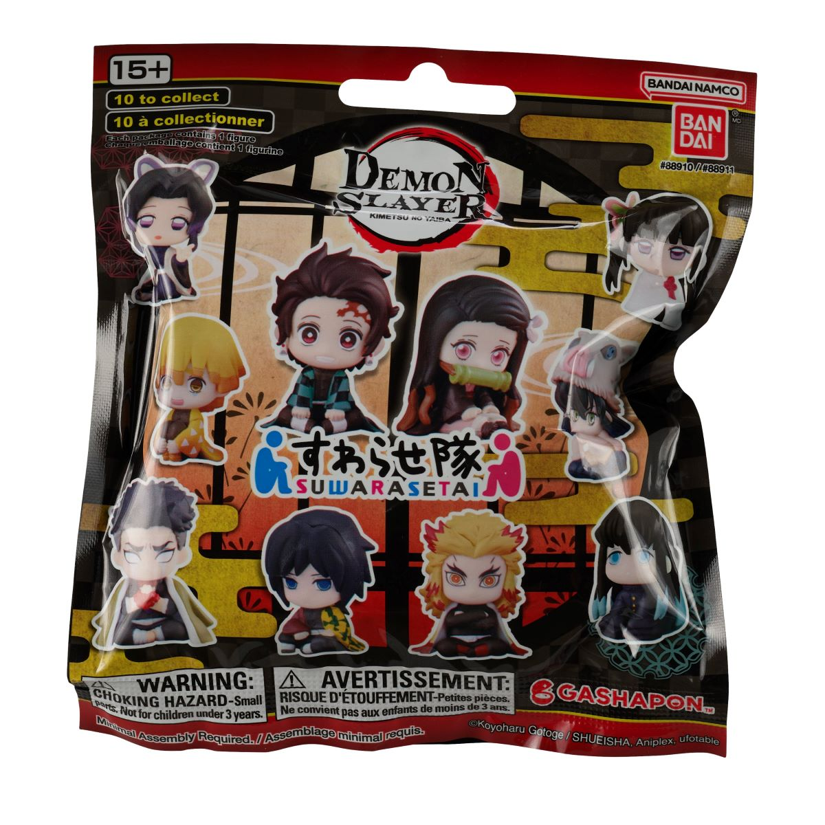 slide 1 of 9, Bandai America Bandai Demon Slayer Suwarase-tai Blind Pack, 1 ct
