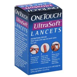 One Touch Ultra Soft Lancets - 100 ct