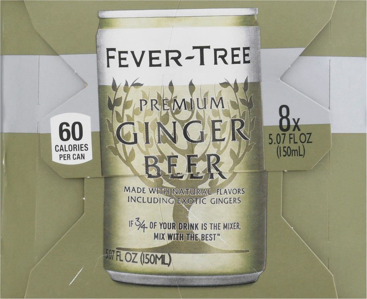slide 9 of 9, Fever-Tree Fever Tree Ginger Beer - 40.56 oz, 8 ct; 5.08 oz