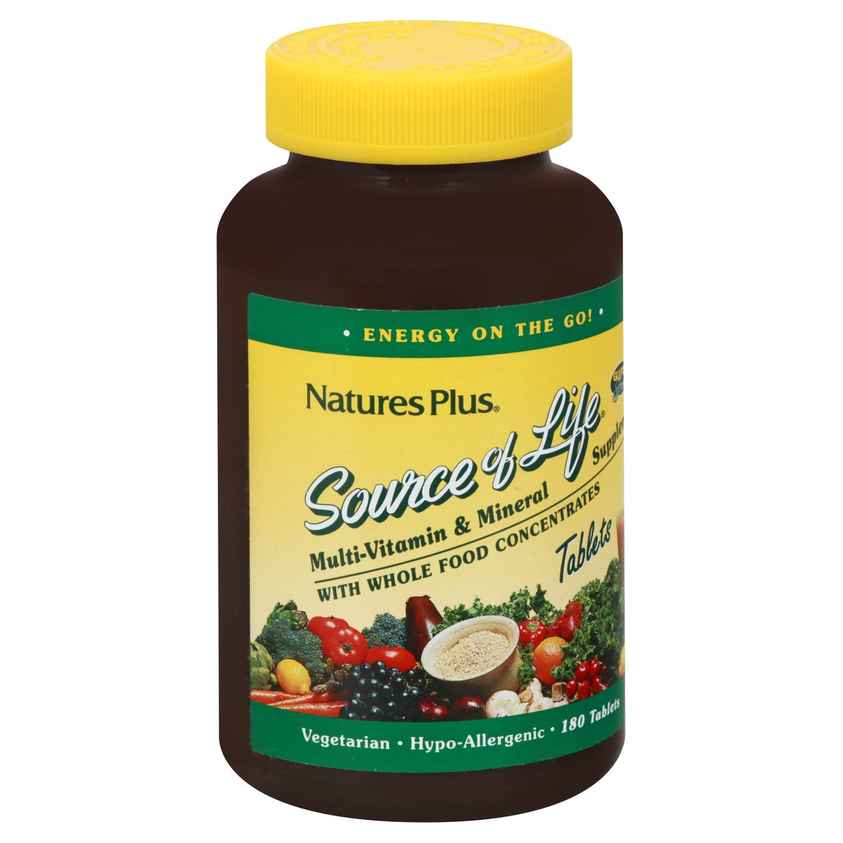 slide 12 of 12, Nature's Plus Source of Life Tablets Multi-Vitamin & Mineral Supplement 180 ea, 180 ct