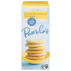 Pamela's Pamelas Cookies Lemon Shortbread - 6 Oz