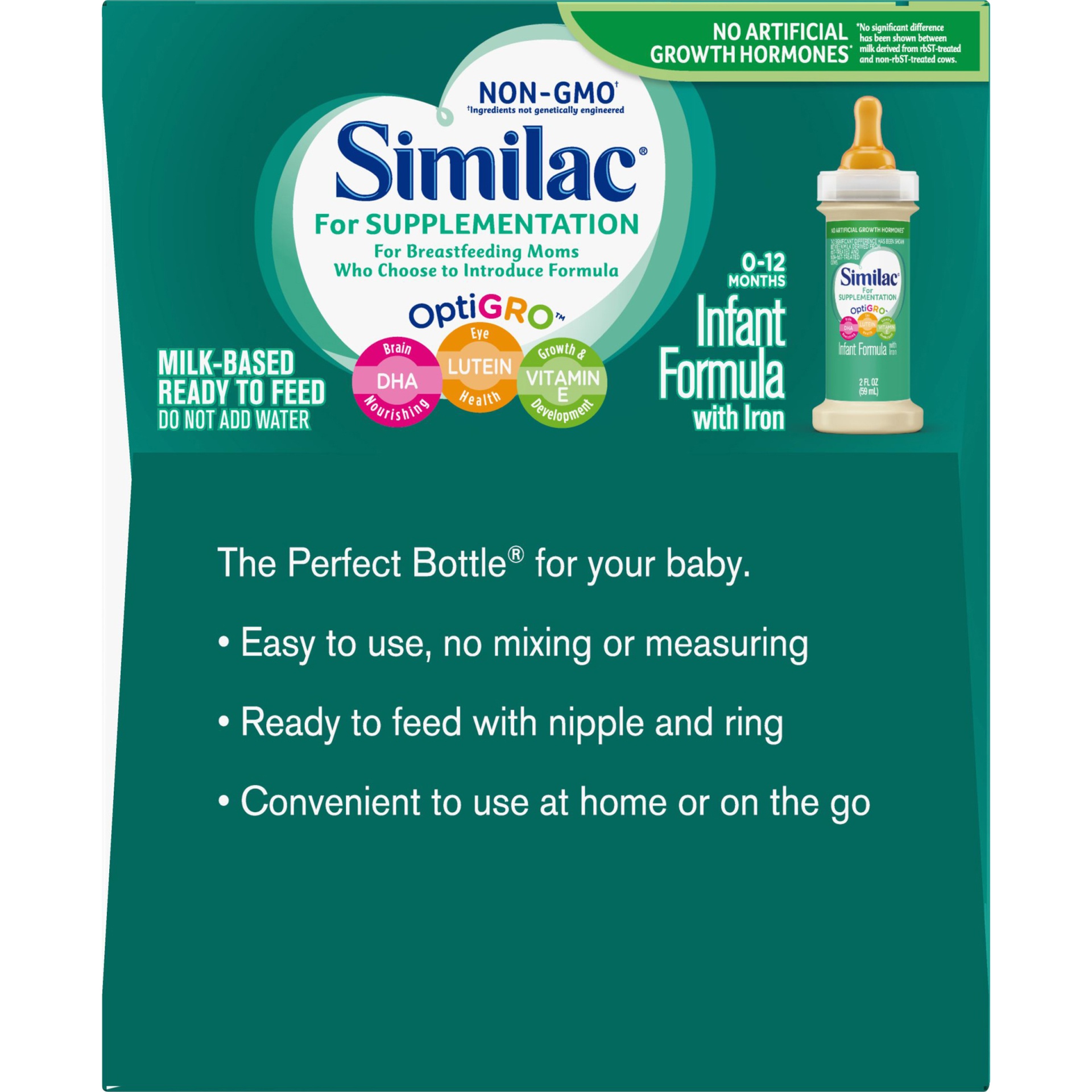 slide 5 of 7, Similac Infant Formula With Iron, 8 ct; 2 fl oz