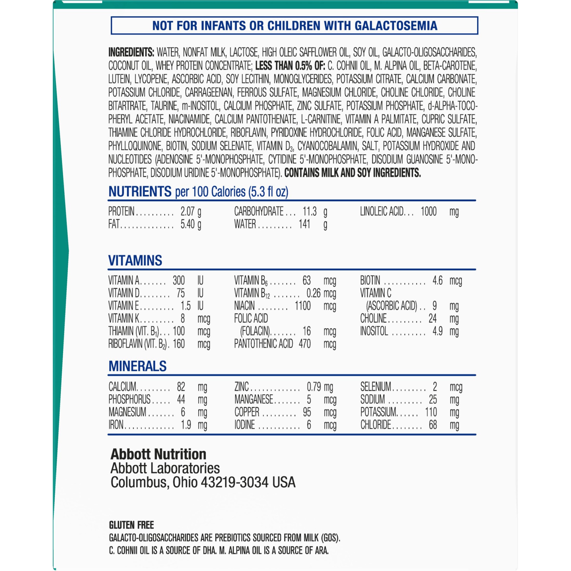 slide 6 of 7, Similac Infant Formula With Iron, 8 ct; 2 fl oz