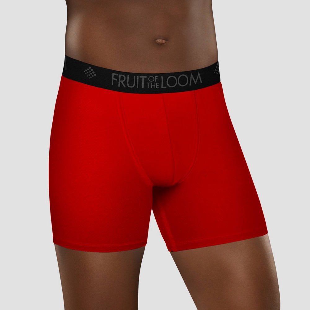  Fruit Of The Loom Mens Breathable Underwear Boxer
