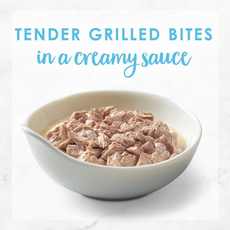 slide 3 of 10, Purina Fancy Feast Creamy Delights In a Creamy Sauce with a Touch of Real Milk Gourmet Wet Cat Food Tuna Feast - 3oz, 3 oz