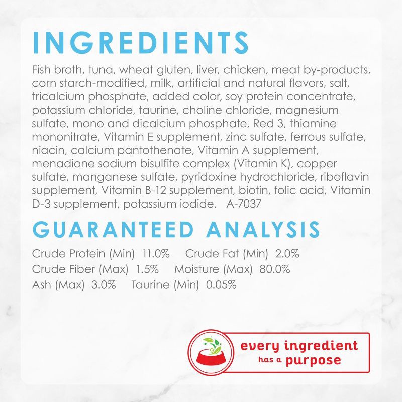 slide 6 of 10, Purina Fancy Feast Creamy Delights In a Creamy Sauce with a Touch of Real Milk Gourmet Wet Cat Food Tuna Feast - 3oz, 3 oz