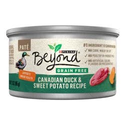 Purina Beyond Grain Free Paté Premium Wet Cat Food Duck & Sweet Potato Recipe - 3oz