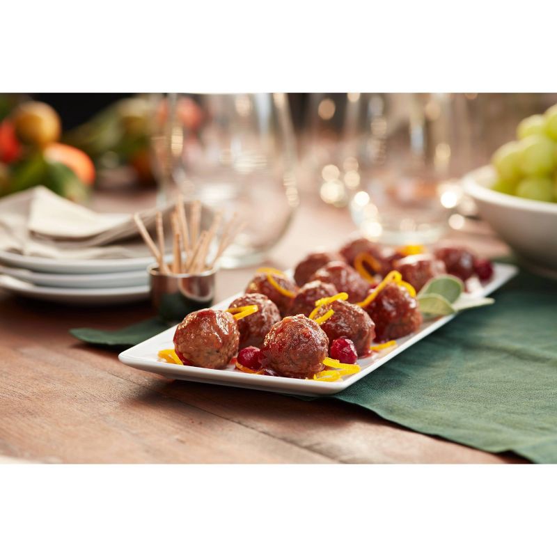 slide 3 of 7, Cooked Perfect Turkey Meatballs - Frozen - 20oz, 24 oz