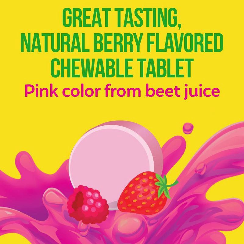 slide 10 of 16, Culturelle Kids Daily Probiotic Chewable Tablets for Immune Support, Digestive and Oral Health - Berry - 30ct, 30 ct