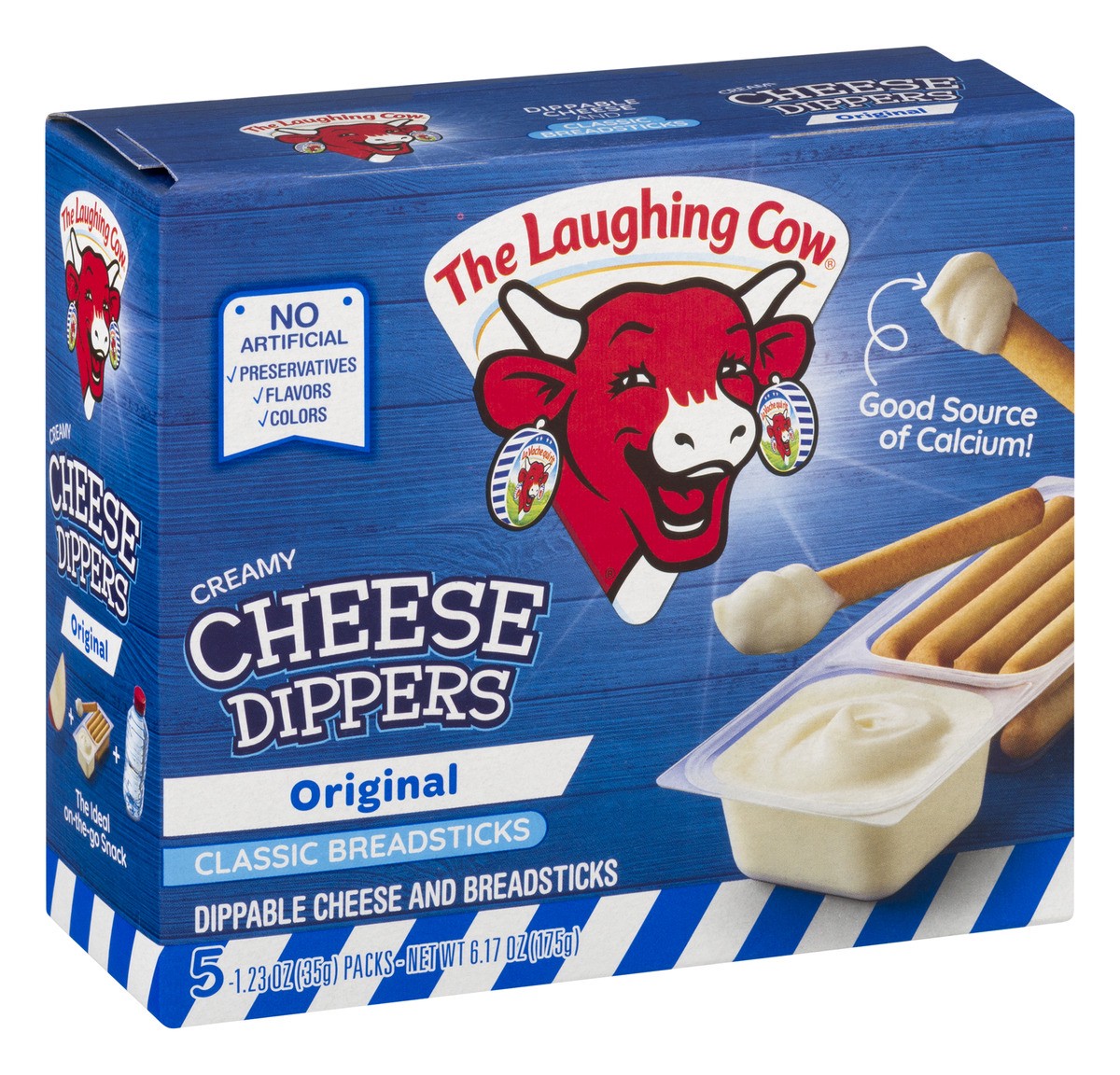 slide 2 of 9, The Laughing Cow Cheese Snacks, 6.17 oz