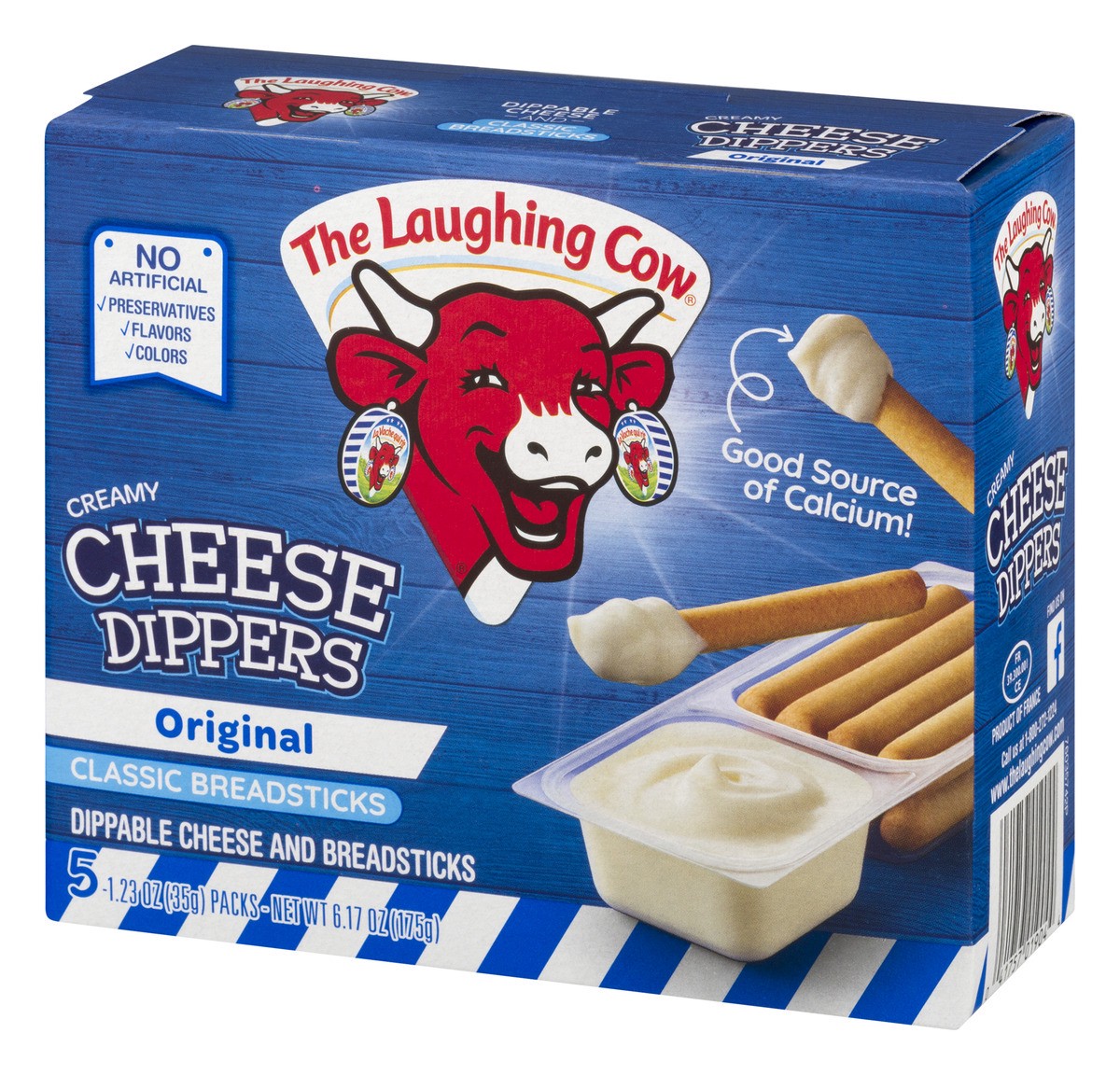 slide 3 of 9, The Laughing Cow Cheese Snacks, 6.17 oz