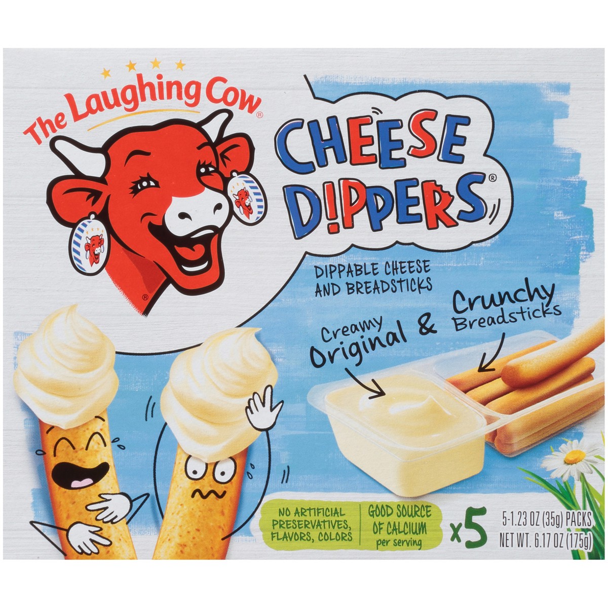 slide 6 of 9, The Laughing Cow Cheese Snacks, 6.17 oz