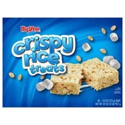 Hy-Vee Crispy Rice Treats, 40-0.8 Oz Bars