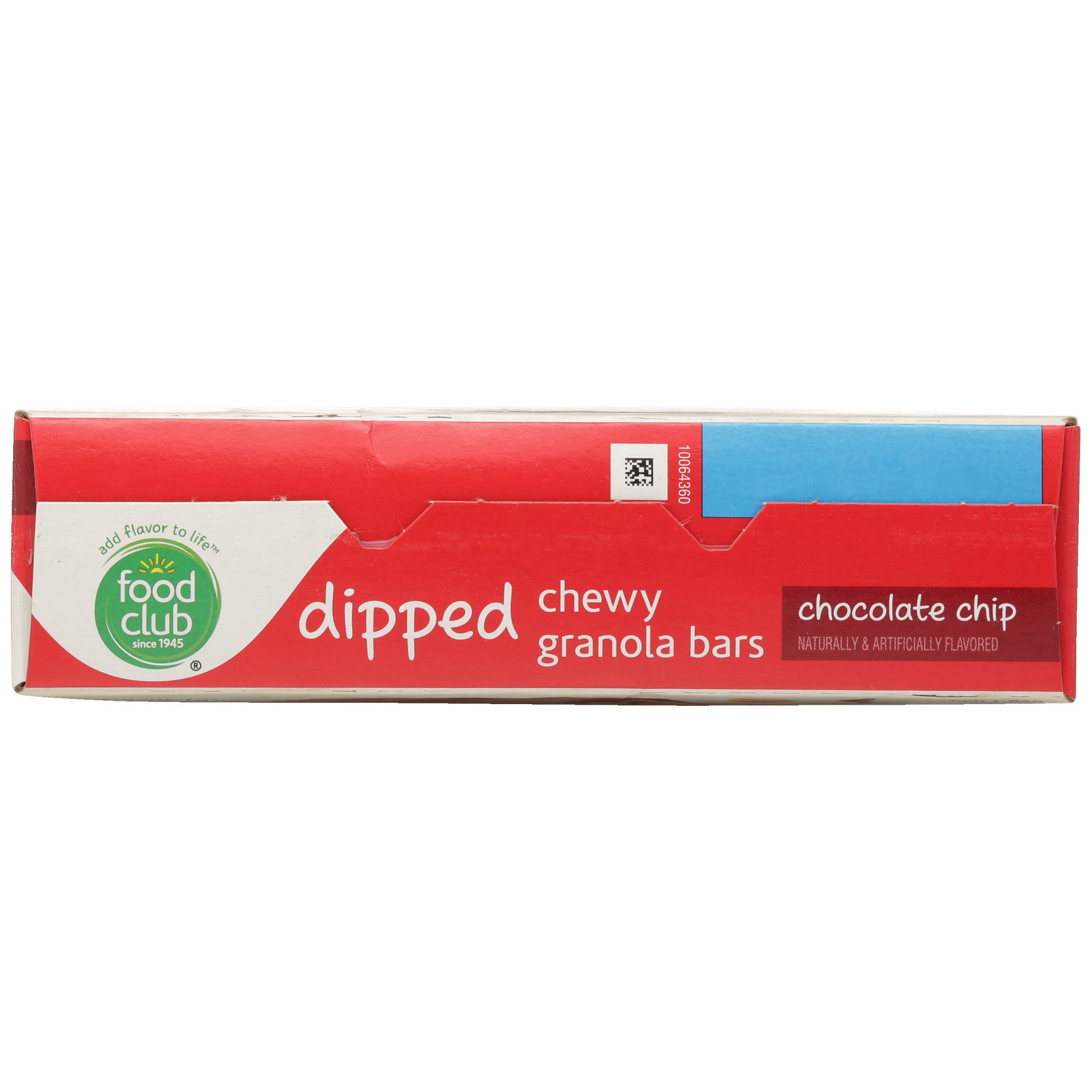 slide 5 of 6, Food Club Chocolate Chip Dipped Chocolatey Covered Chewy Granola Bars, 6.56 oz