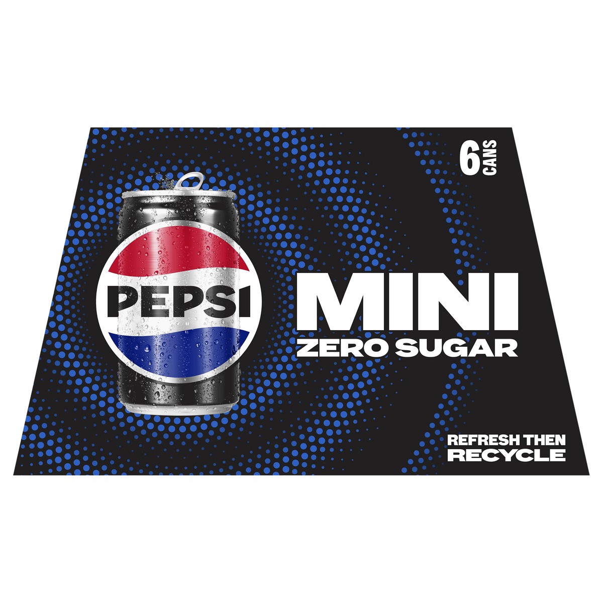 slide 9 of 10, Pepsi Zero Sugar Mini Soda Cola 7.5 Fl Oz 6 Count, 6 ct; 7.5 fl oz