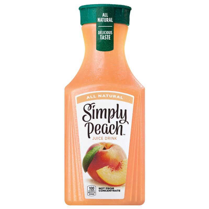 slide 1 of 10, Simply Beverages Simply Peach Juice Drink - 52 fl oz, 52 fl oz