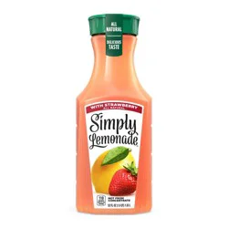 Simply Beverages Simply Lemonade with Strawberry Juice - 52 fl oz