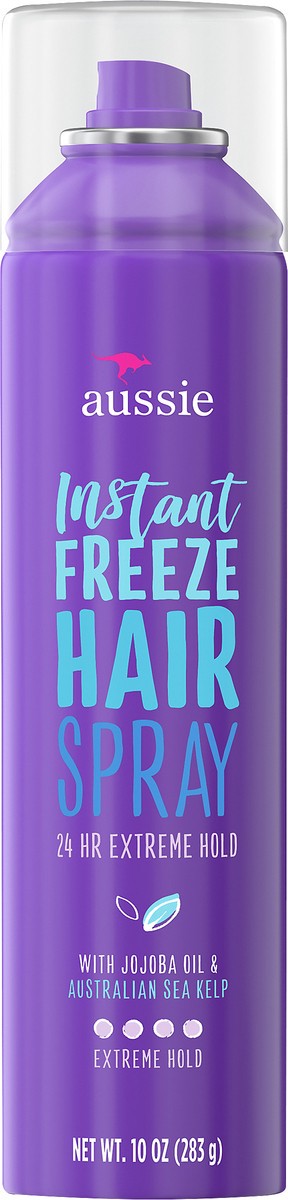 slide 3 of 3, Aussie Instant Freeze Aerosol Hairspray, 10 oz