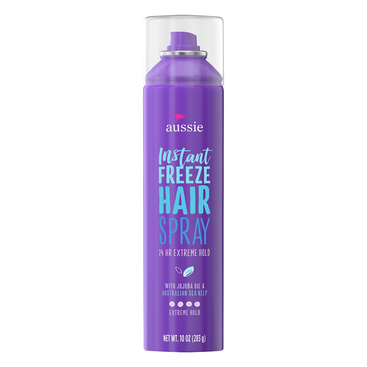 slide 1 of 3, Aussie Instant Freeze Aerosol Hairspray, 10 oz