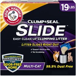 Arm & Hammer Slide Easy Clean-Up Multi-Cat Clumping Cat Litter - 19lbs