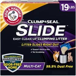 Arm & Hammer Slide Easy Clean-Up Multi-Cat Clumping Cat Litter - 19lbs