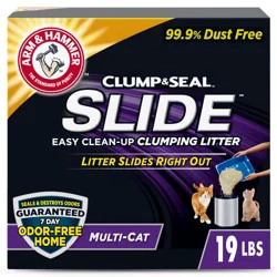 Arm & Hammer Slide Easy Clean Up Multi-Cat Clumping Litter - 19lbs