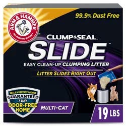 Arm & Hammer Slide Easy Clean Up Multi-Cat Clumping Litter - 19lbs