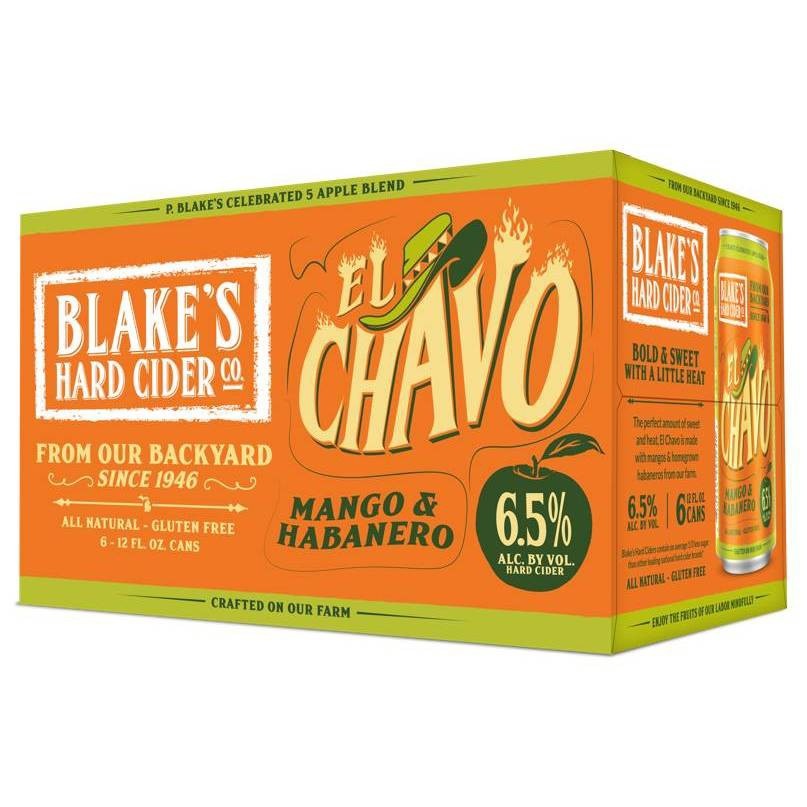 slide 1 of 4, Blake's Hard Cider Co Blake's El Chavo Hard Cider - 6pk/12 fl oz Cans, 6 ct; 12 fl oz