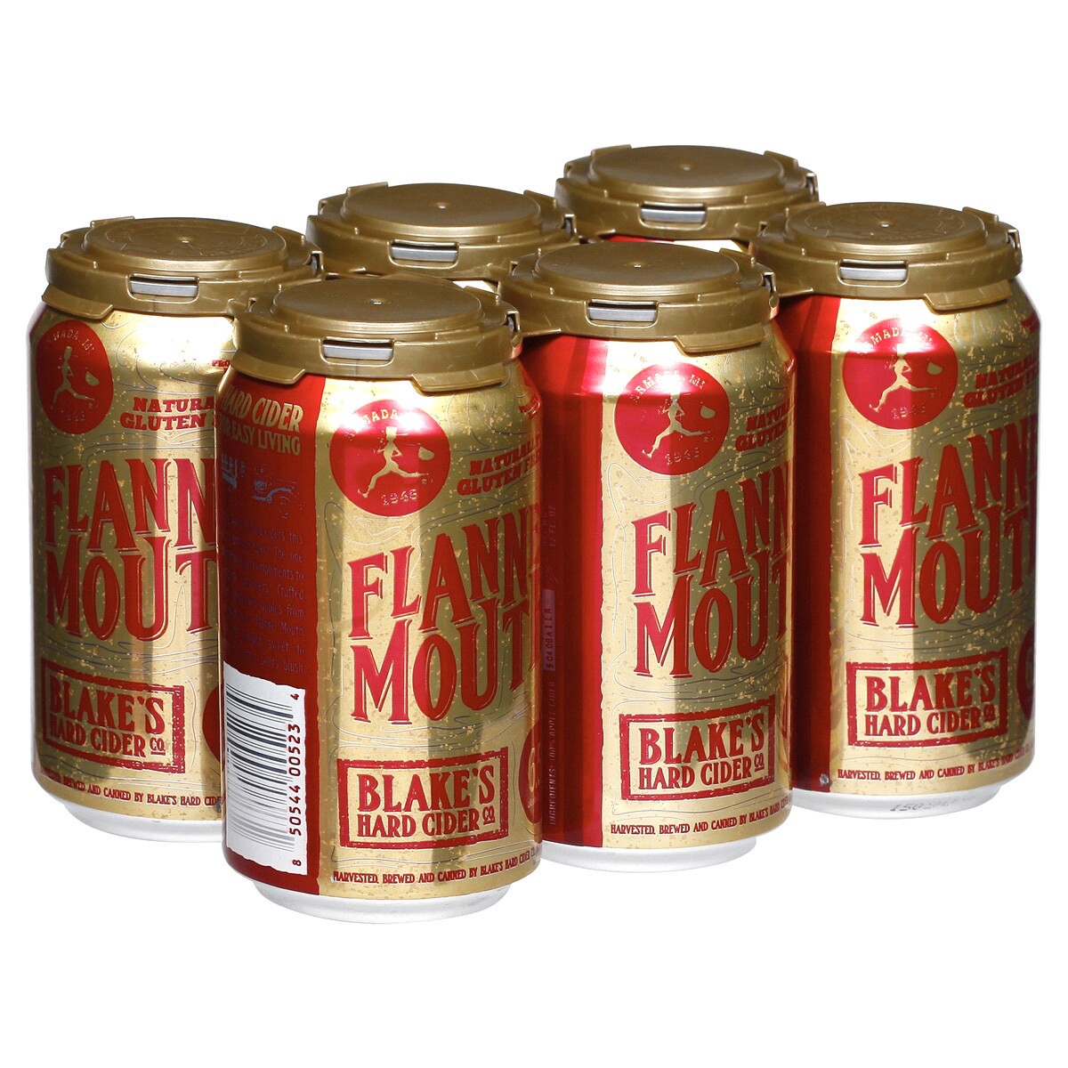 slide 5 of 5, Blake's Hard Cider Co Blake's Flannel Mouth Hard Cider - 6pk/12 fl oz Cans, 6 ct; 12 fl oz