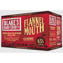 Blake's Hard Cider Co Blake's American Apple Hard Cider - 6pk/12 fl oz Cans