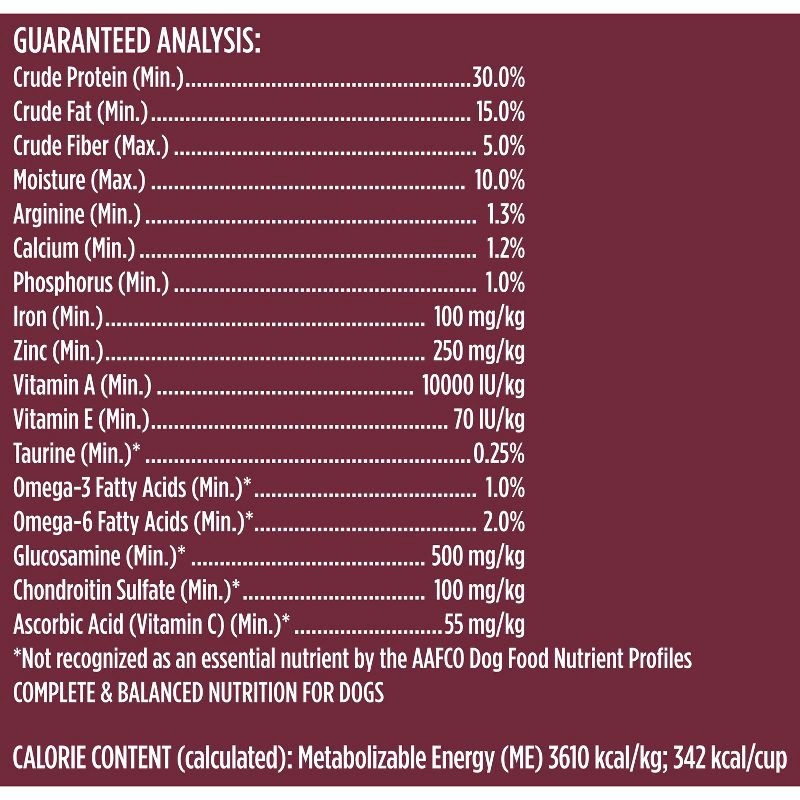 slide 10 of 10, Nutrish High Protein Real Beef, Potato and Peas Recipe with Venison and Lamb Dry Dog Food - 12lbs, 12 lb