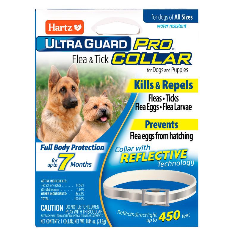 slide 1 of 3, Hartz Ultra Guard Flea & Tick Collar Pet Insect Prevention - 26" - 1ct, 1 ct