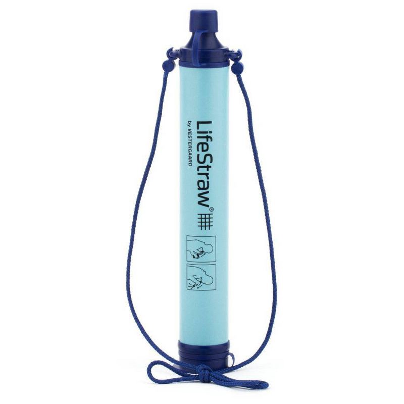 slide 1 of 12, LifeStraw Personal Water Filter - Blue, 1 ct